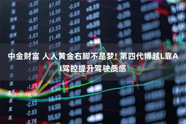 中金财富 人人黄金右脚不是梦! 第四代博越L靠AI驾控提升驾驶质感