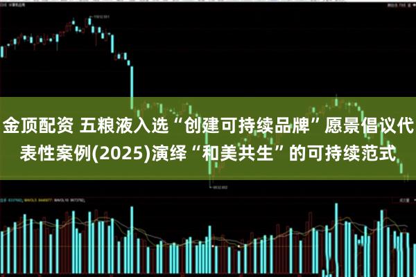 金顶配资 五粮液入选“创建可持续品牌”愿景倡议代表性案例(2025)演绎“和美共生”的可持续范式